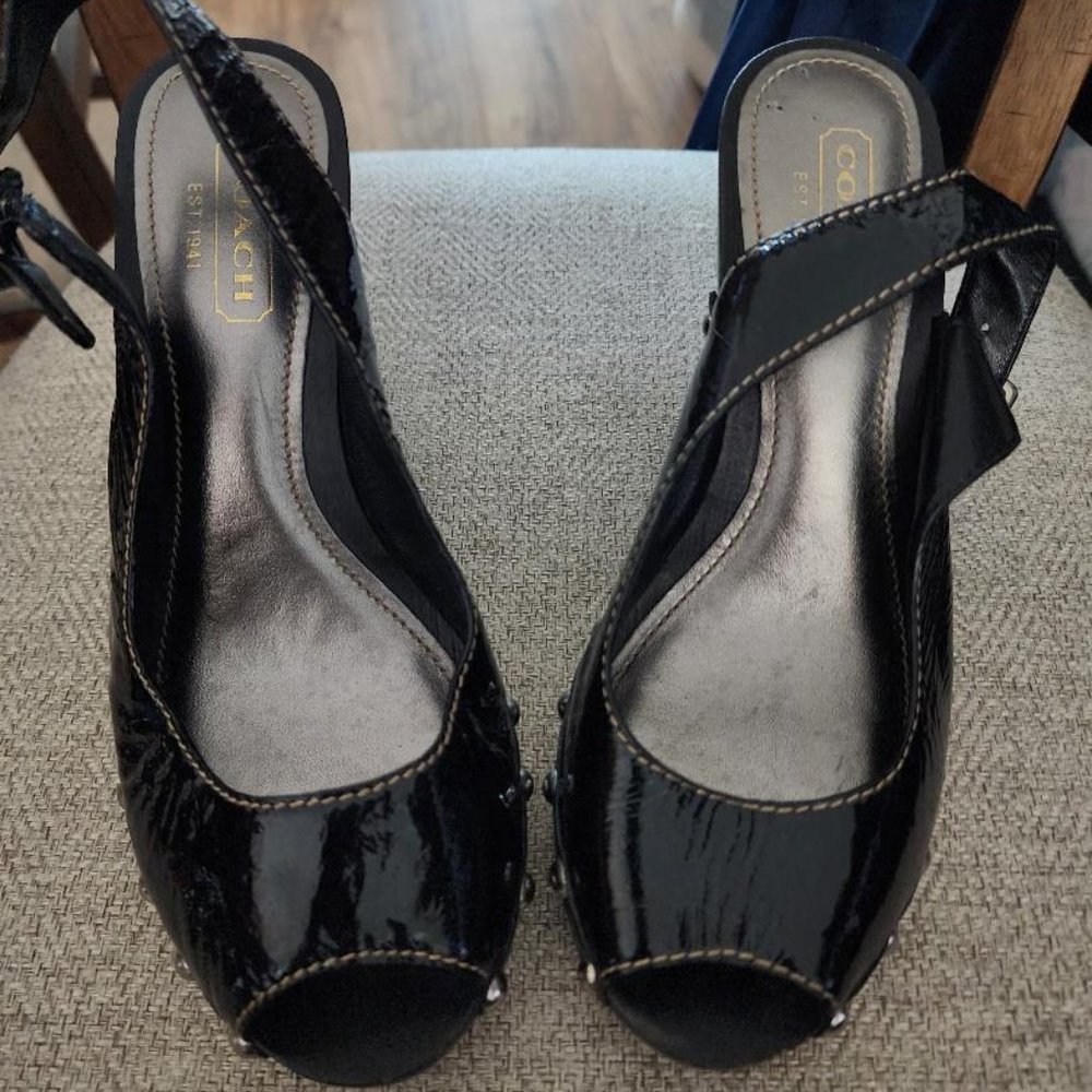 COACH Wedge Pumps Sz 6